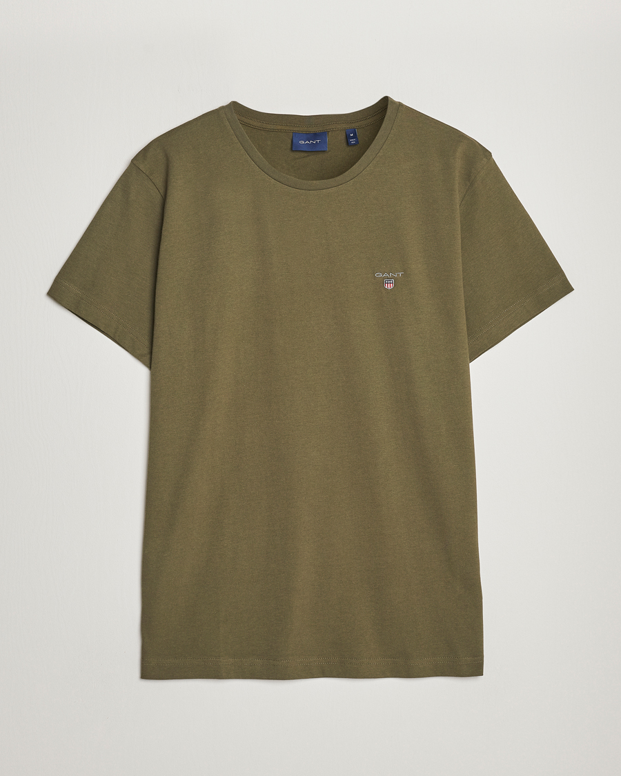 Heren | T-shirts | GANT | The Original T-Shirt Racing Green