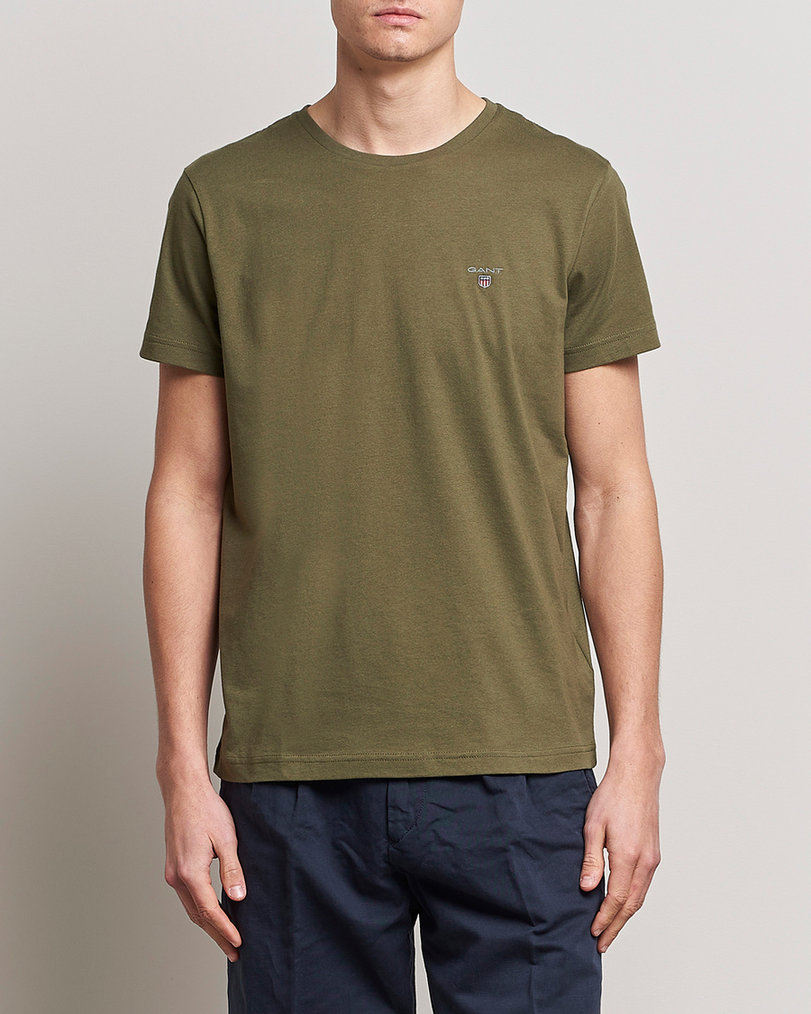 Heren | T-shirts | GANT | The Original T-Shirt Racing Green