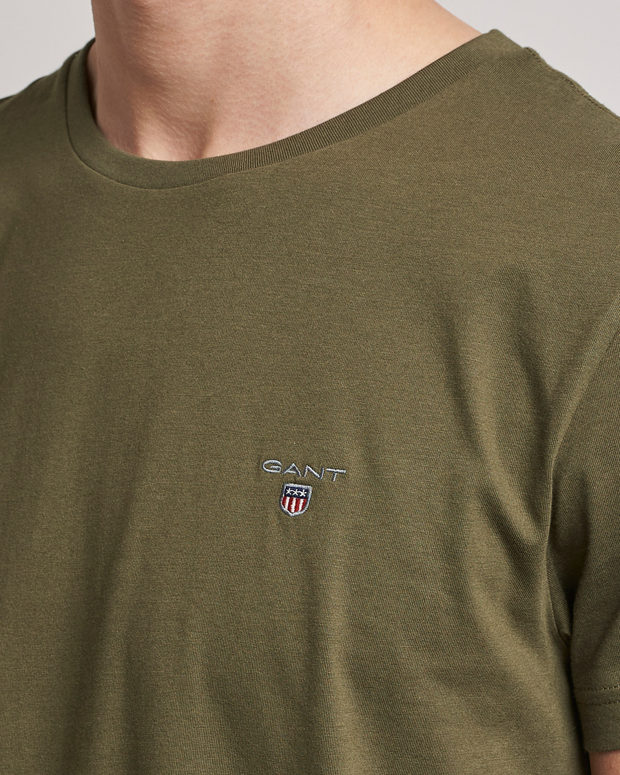 Heren | T-shirts | GANT | The Original T-Shirt Racing Green