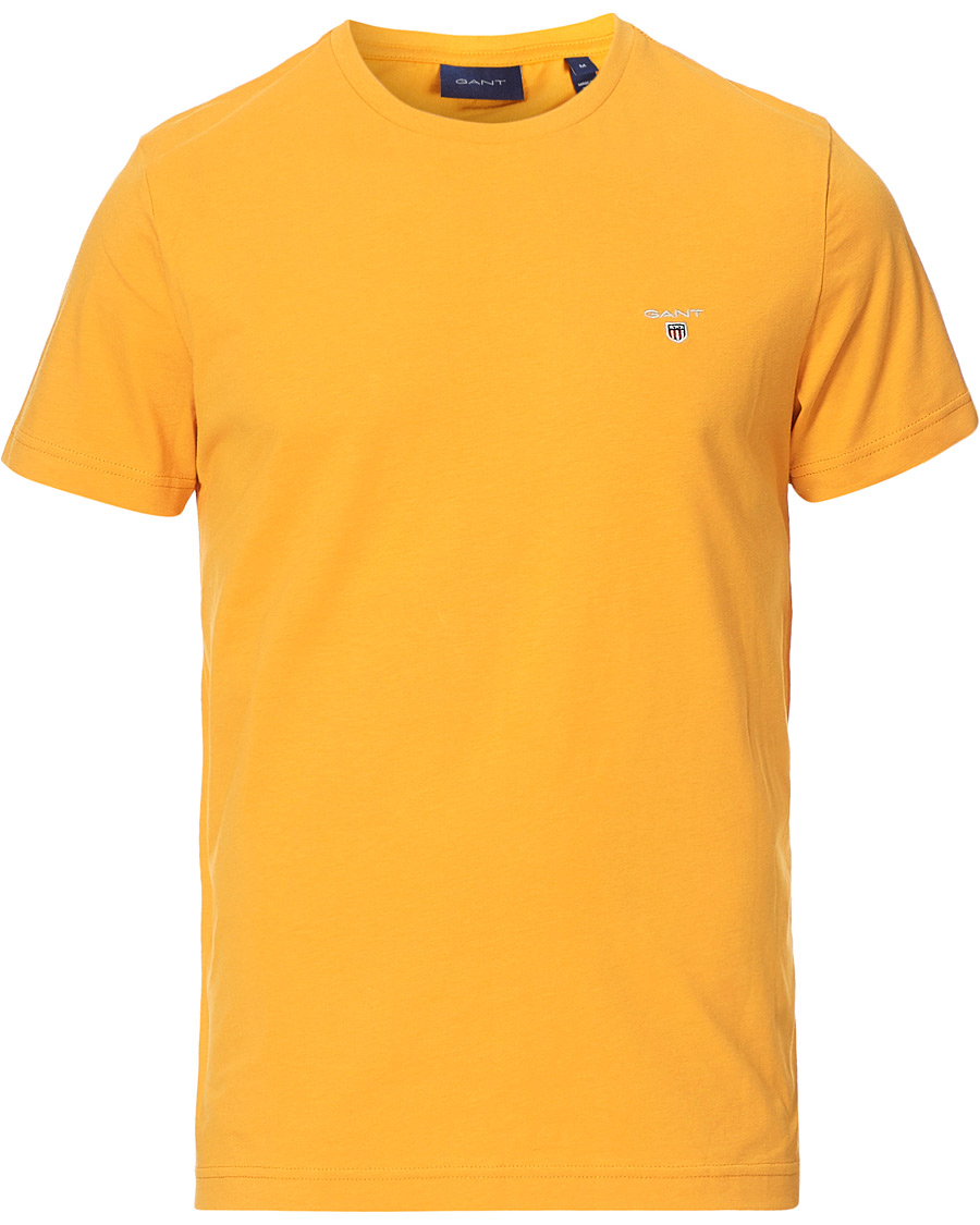 Heren | T-shirts | GANT | The Original Tee Dalia Orange