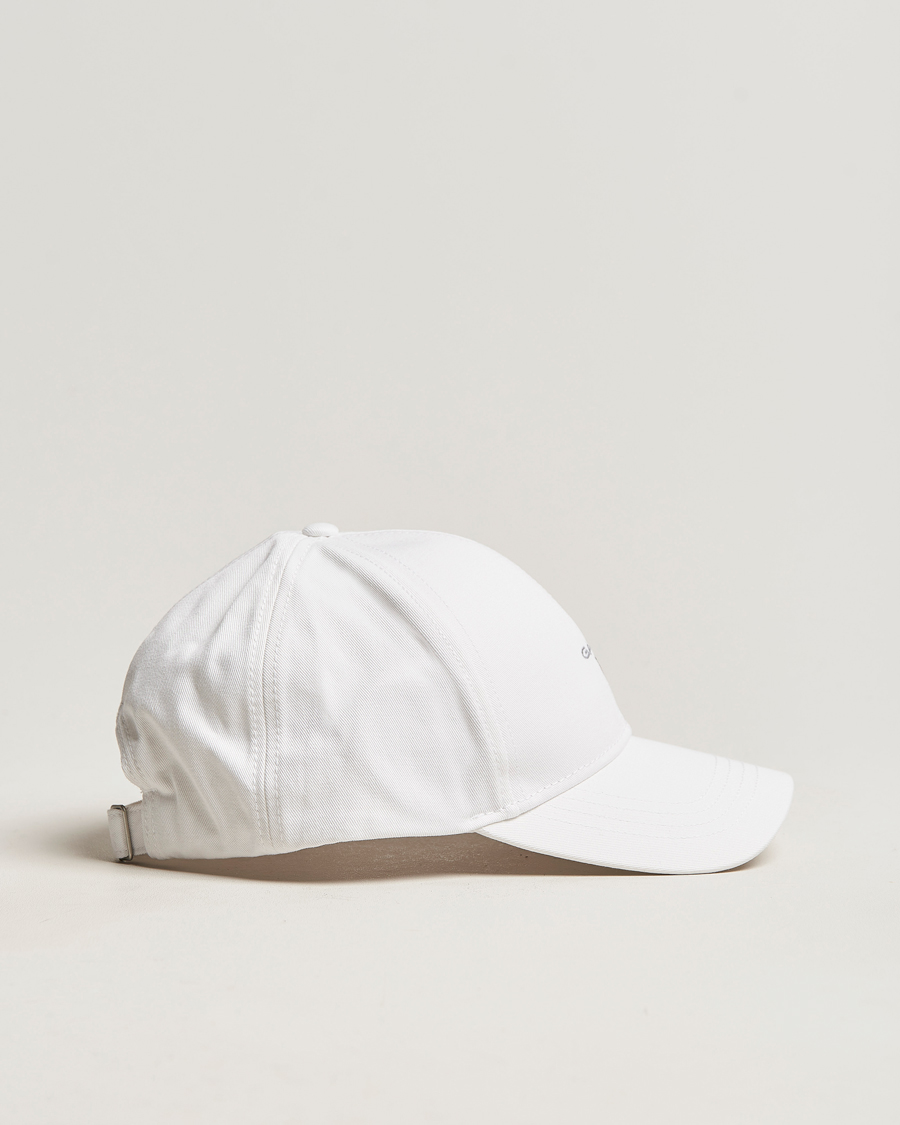 Heren | GANT High Cotton Twill Cap White | GANT | High Cotton Twill Cap White