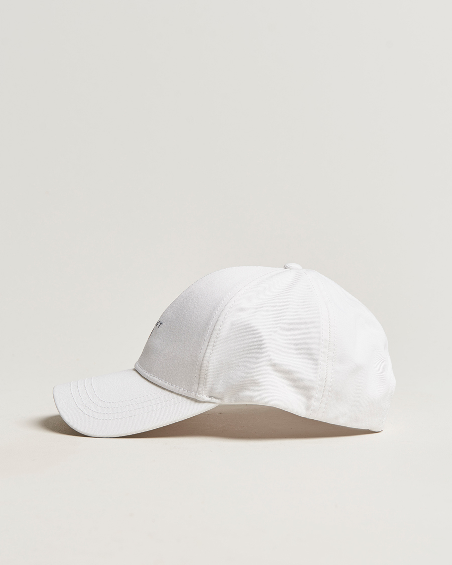 Heren | GANT High Cotton Twill Cap White | GANT | High Cotton Twill Cap White
