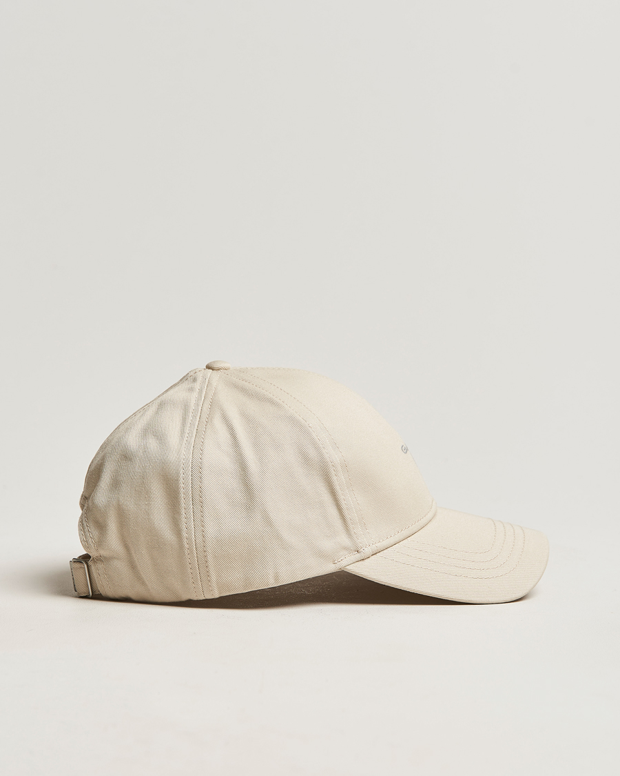 Heren | GANT High Cotton Twill Cap Putty | GANT | High Cotton Twill Cap Putty