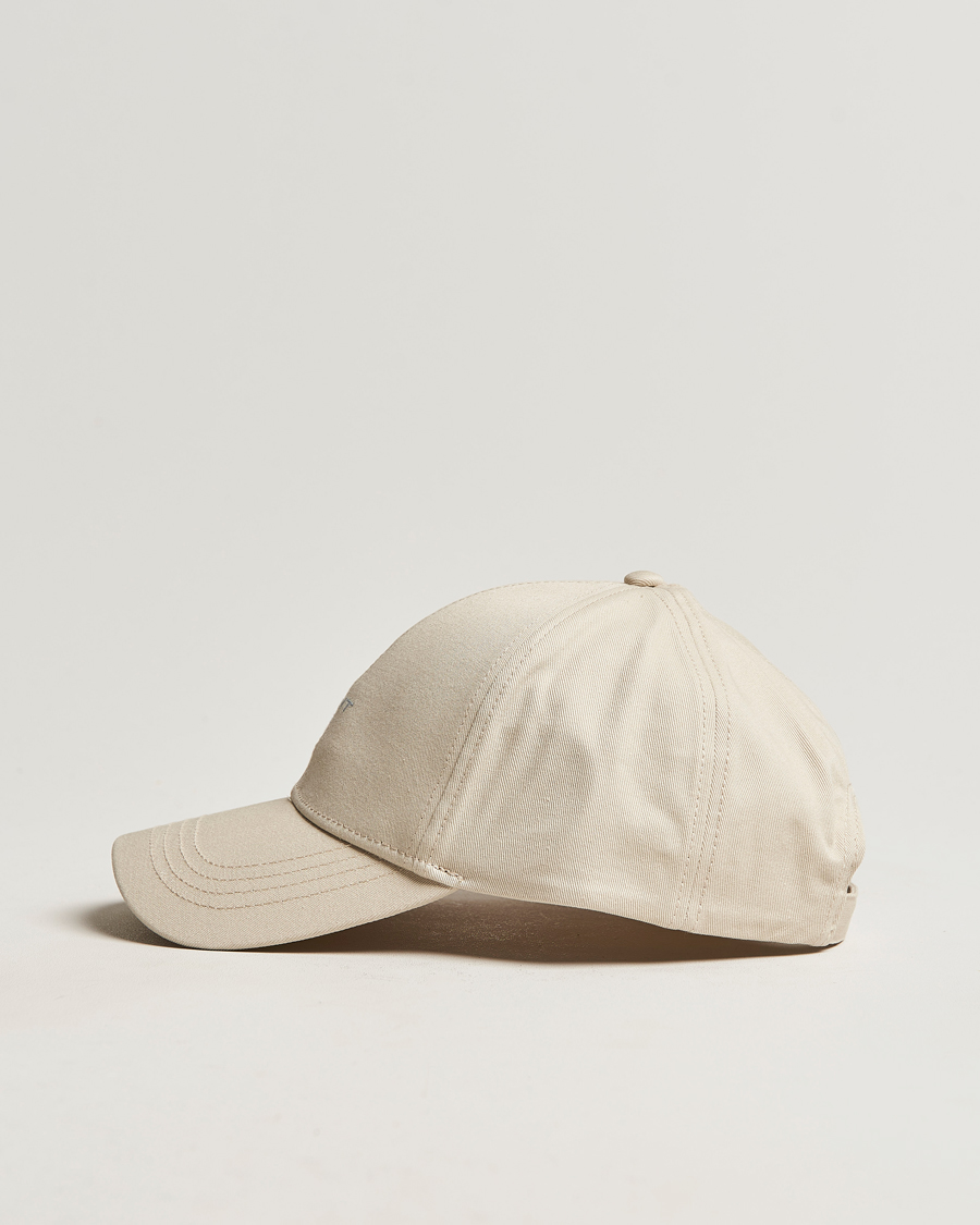 Heren | GANT High Cotton Twill Cap Putty | GANT | High Cotton Twill Cap Putty