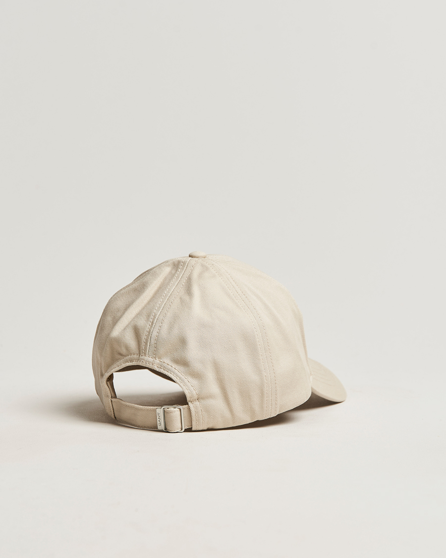 Heren | GANT High Cotton Twill Cap Putty | GANT | High Cotton Twill Cap Putty