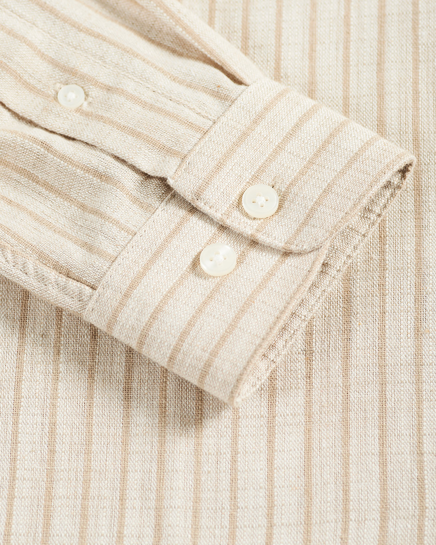 Heren | Overhemden | Samsøe Samsøe | Samsøe & Samsøe Liam Cotton Linen Shirt Pure Cashmere