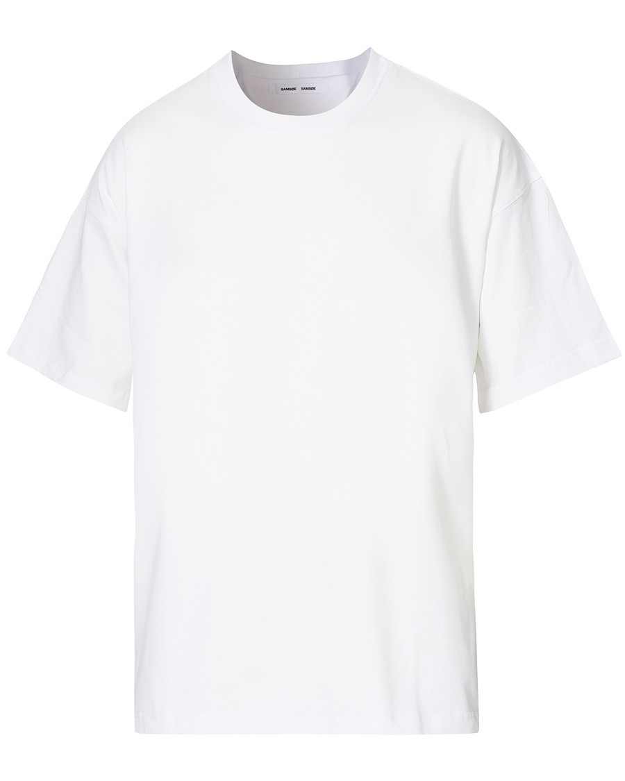 Heren | T-shirts | Samsøe Samsøe | Samsøe & Samsøe Hjalmer T-shirt White