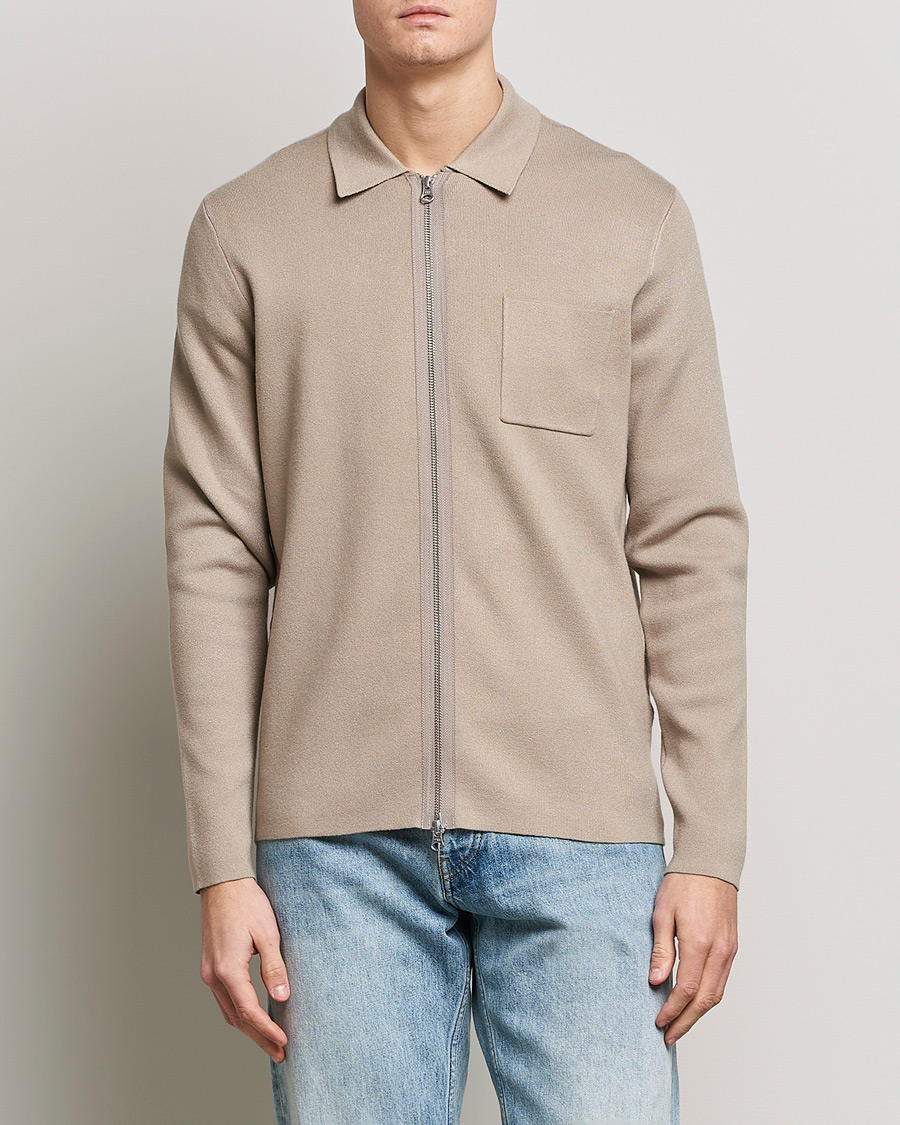 Heren |  | Samsøe Samsøe | Guna Full Zip Pure Cashmere