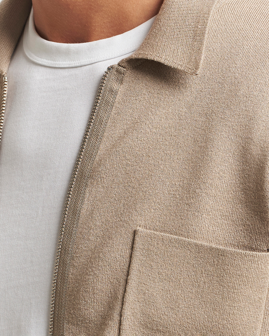 Heren | Truien | Samsøe Samsøe | Guna Full Zip Pure Cashmere