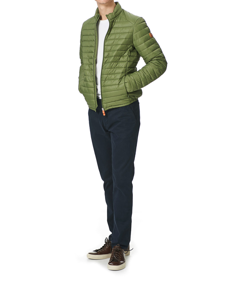 Heren | Jassen | Save The Duck | Alexander Lightweight Padded Jacket Cactus Green