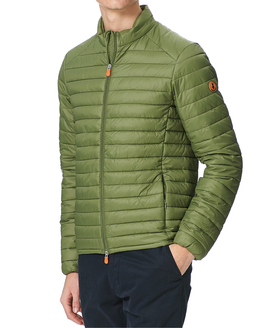 Heren | Jassen | Save The Duck | Alexander Lightweight Padded Jacket Cactus Green