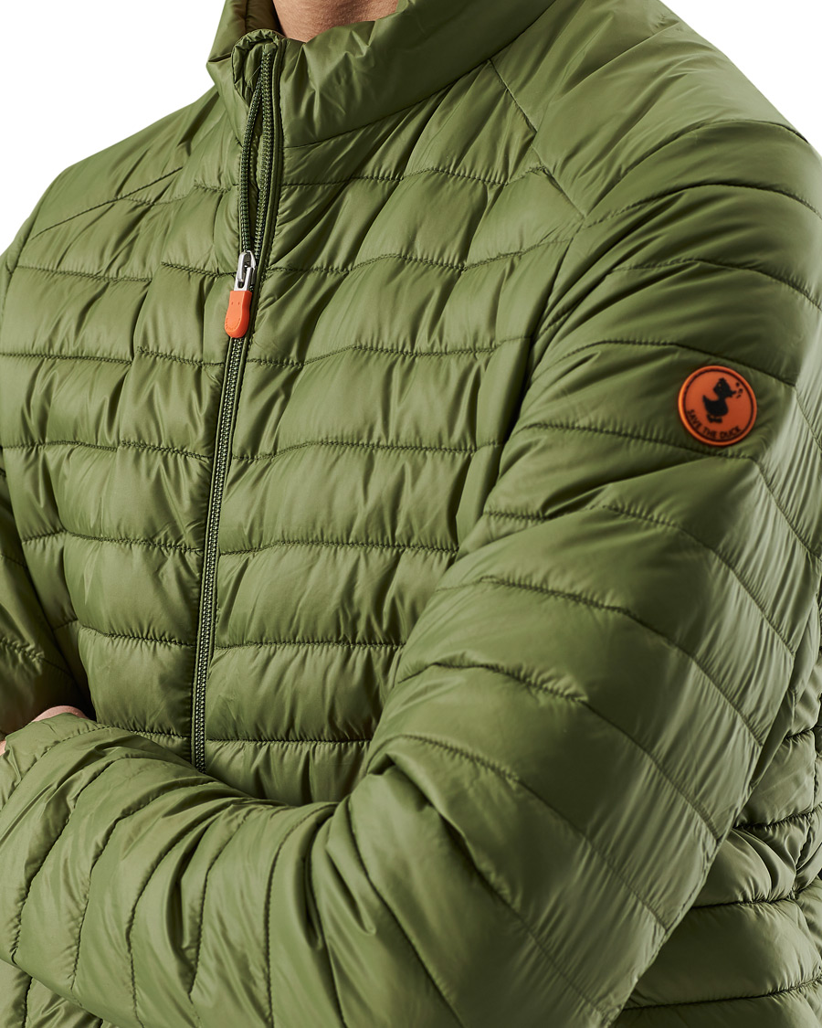 Heren | Jassen | Save The Duck | Alexander Lightweight Padded Jacket Cactus Green