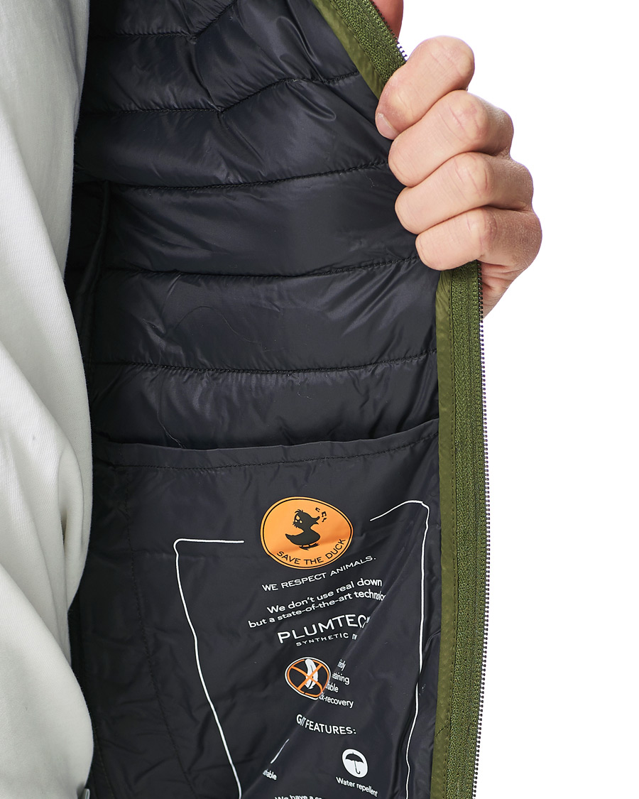 Heren | Jassen | Save The Duck | Alexander Lightweight Padded Jacket Dusty Olive