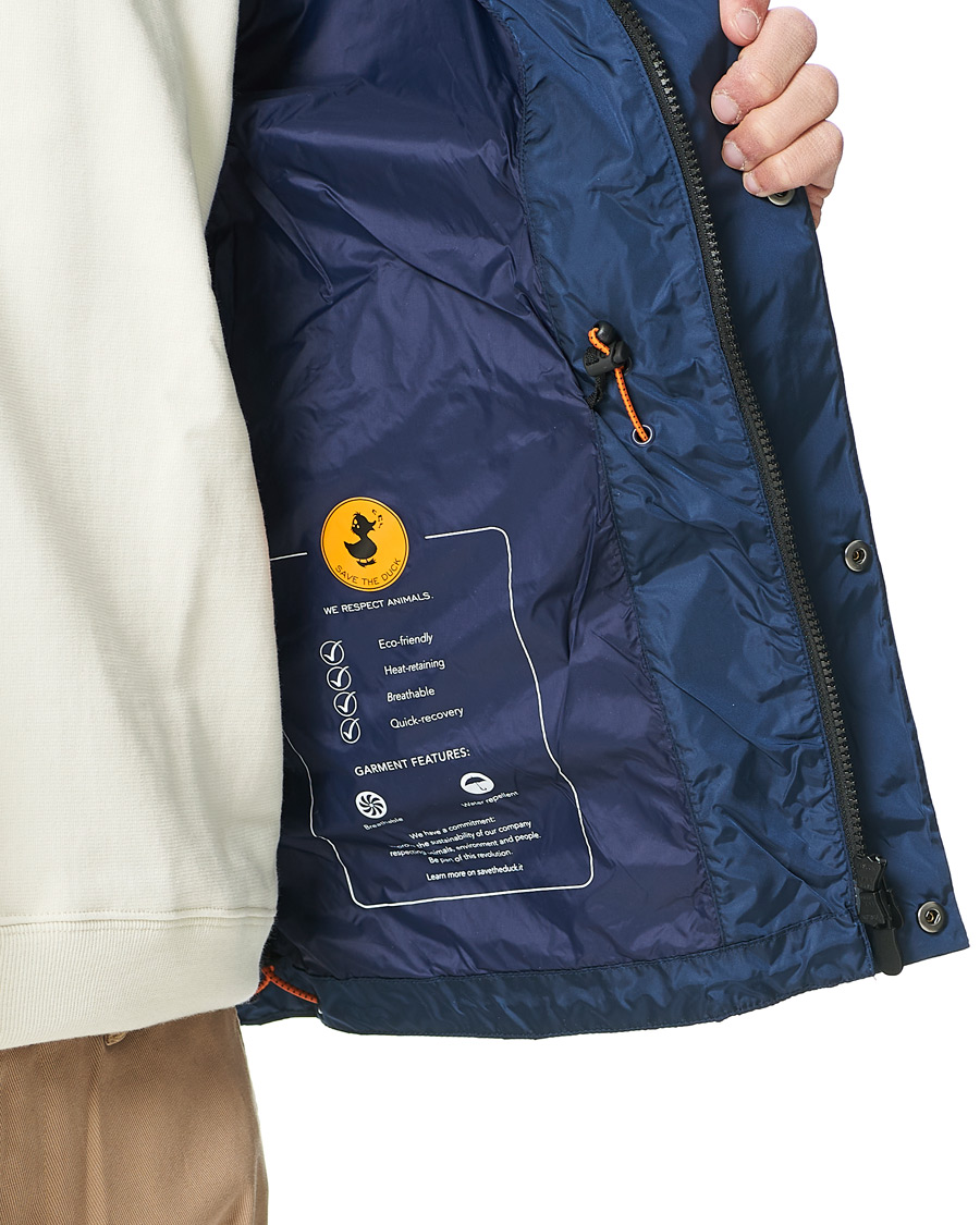 Heren | Jassen | Save The Duck | Sun Nylon Field Jacket Navy Blue