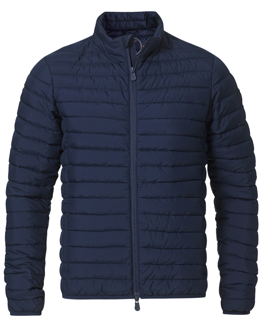 Heren | Jassen | Save The Duck | Lewis Lightweight Matt Padded Jacket Navy Blue