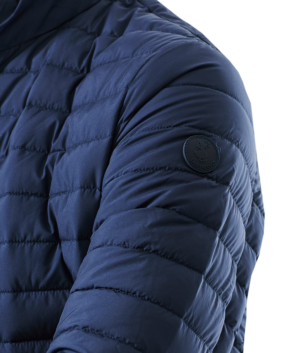 Heren | Jassen | Save The Duck | Lewis Lightweight Matt Padded Jacket Navy Blue