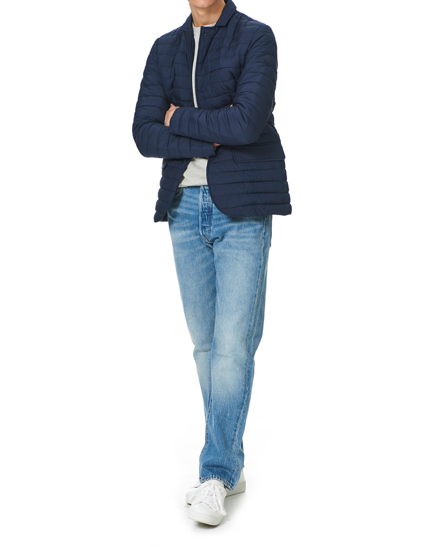 Heren | Jassen | Save The Duck | Kepler Lightweight Matt Padded Blazer Navy Blue