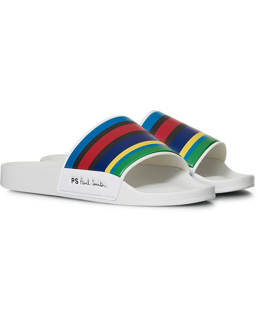 Heren | PS Paul Smith Summit Slides White | PS Paul Smith | Summit Slides White