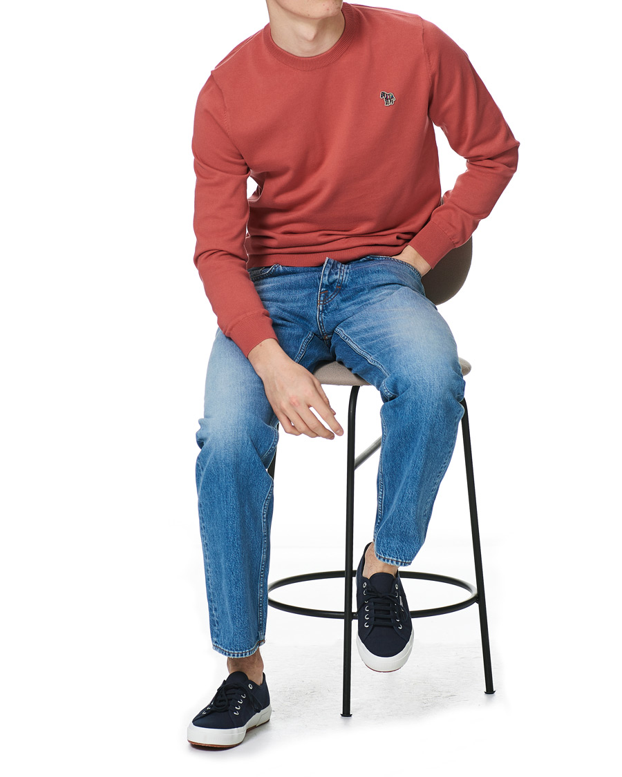 Heren | Truien | PS Paul Smith | Zebra Crew Neck Pullover Red