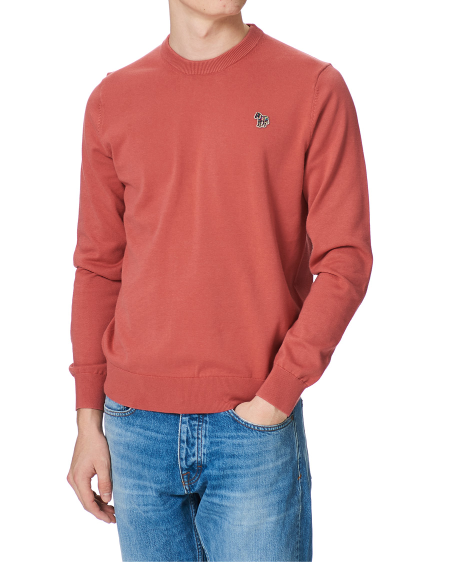 Heren | Truien | PS Paul Smith | Zebra Crew Neck Pullover Red
