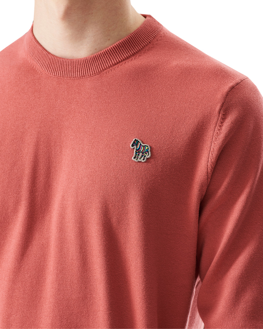 Heren | Truien | PS Paul Smith | Zebra Crew Neck Pullover Red