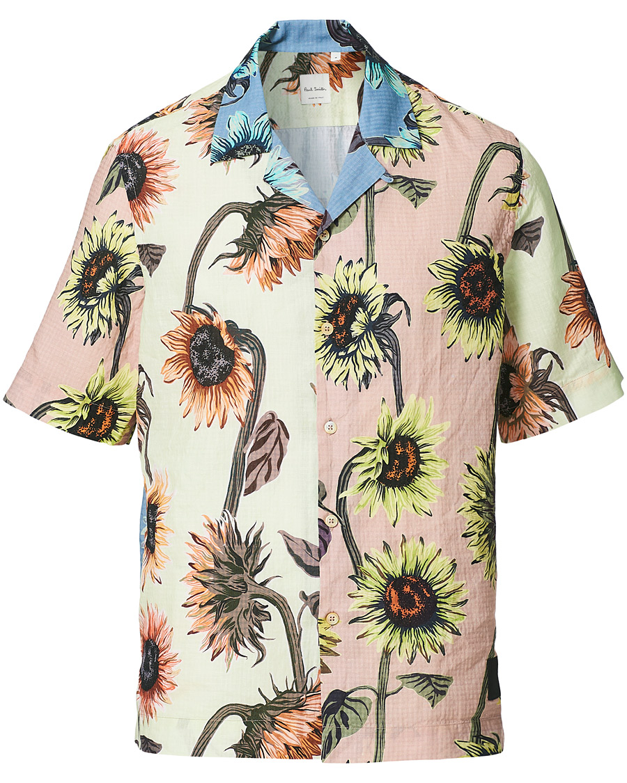 Heren | Overhemden | Paul Smith | Sunflower Short Sleeve Shirt Flower