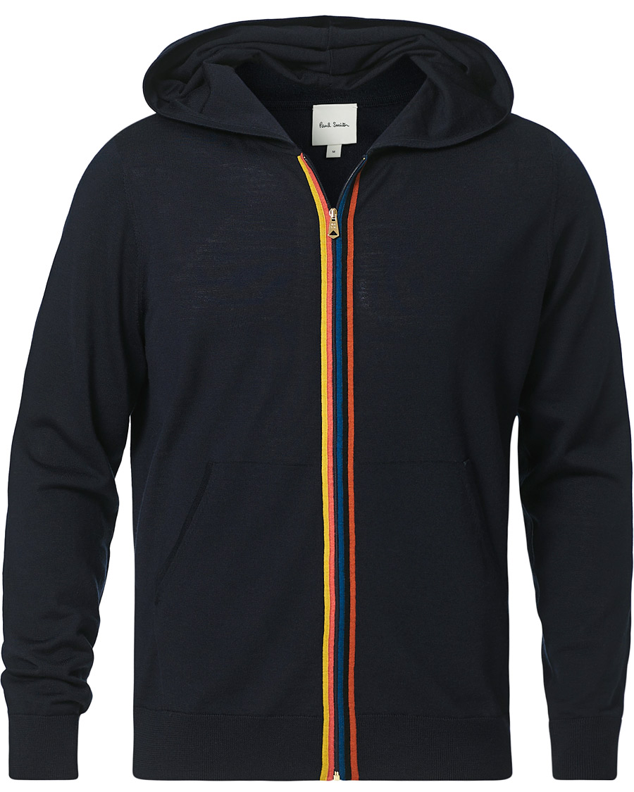Heren | Truien | Paul Smith | Zip Hoodie Navy
