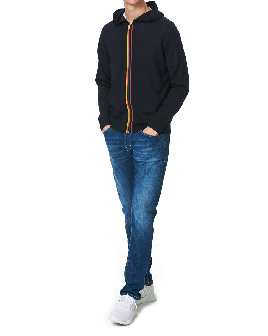 Heren | Truien | Paul Smith | Zip Hoodie Navy