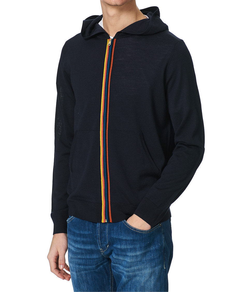 Heren | Truien | Paul Smith | Zip Hoodie Navy