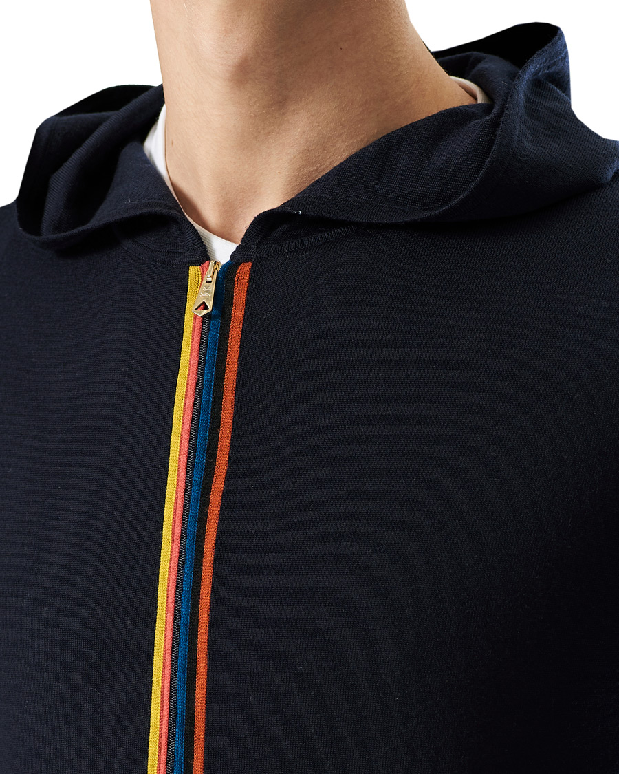 Heren | Truien | Paul Smith | Zip Hoodie Navy