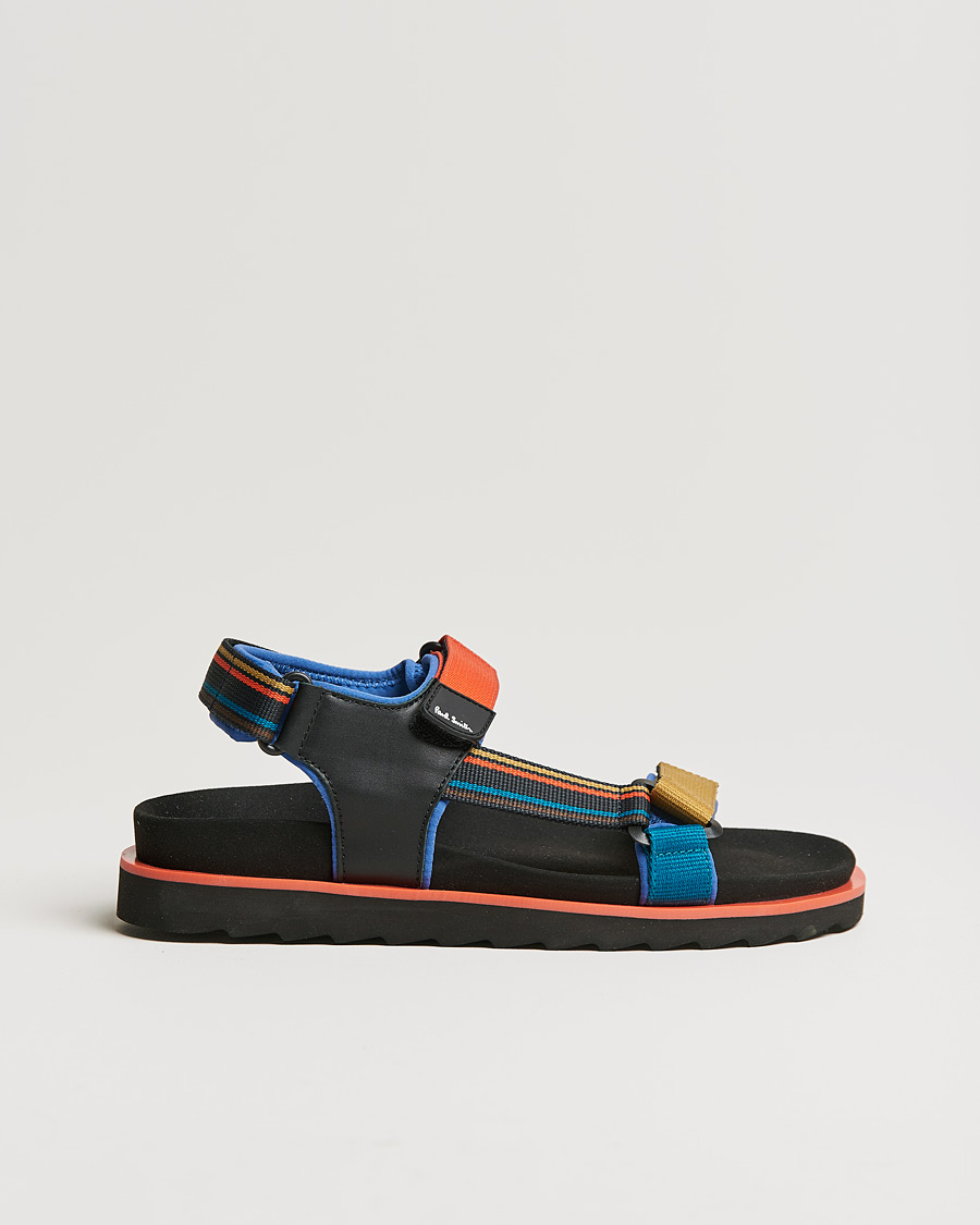 Heren | Paul Smith Caliban Multi Sandals Black | Paul Smith | Caliban Multi Sandals Black