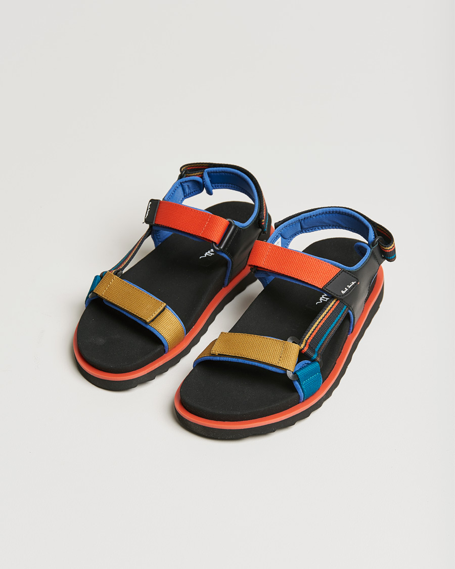 Heren | Paul Smith Caliban Multi Sandals Black | Paul Smith | Caliban Multi Sandals Black