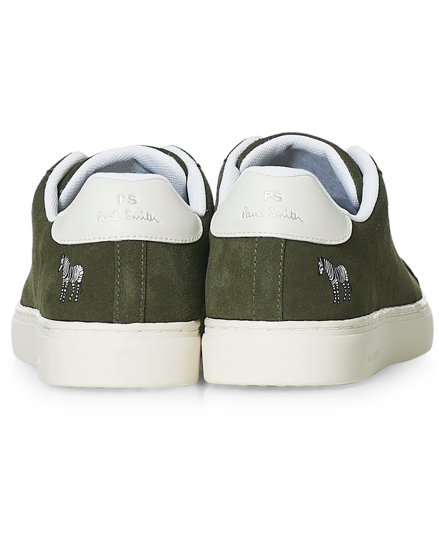 Heren | PS Paul Smith Rex Zebra Sneakers Green | PS Paul Smith | Rex Zebra Sneakers Green