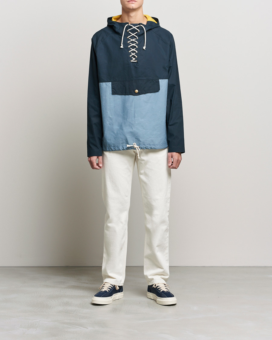 Heren | Jassen | Peregrine | Alpine Waxed Cotton Cagoule Jacket Seafoam