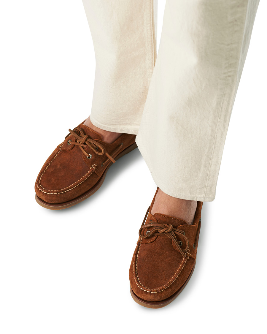 Heren | Sperry Gold Cup Authentic Suede Original Boat Shoe Brown | Sperry | Gold Cup Authentic Suede Original Boat Shoe Brown