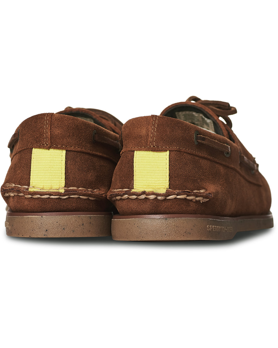 Heren | Sperry Gold Cup Authentic Suede Original Boat Shoe Brown | Sperry | Gold Cup Authentic Suede Original Boat Shoe Brown