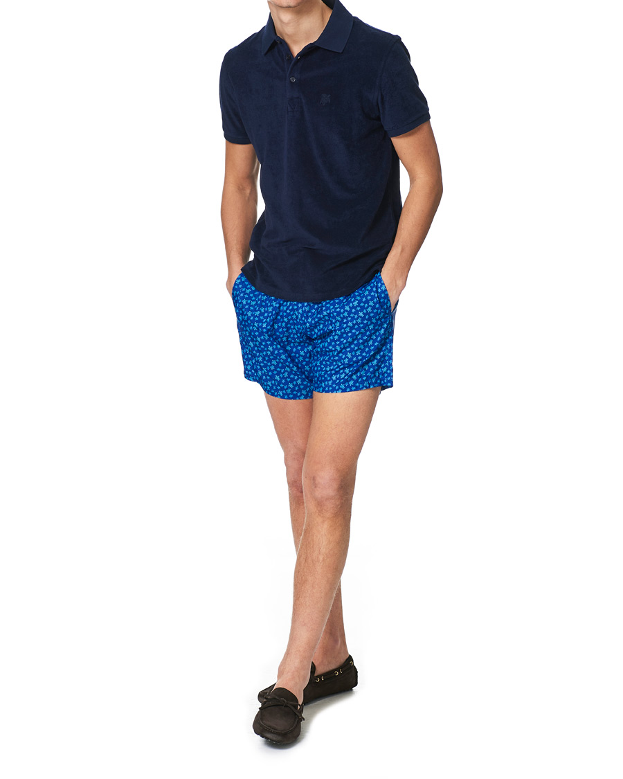 Heren | Zwembroek | Vilebrequin | Mahina Swim Shorts Blue De Mar
