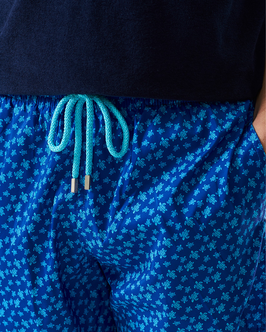 Heren | Zwembroek | Vilebrequin | Mahina Swim Shorts Blue De Mar
