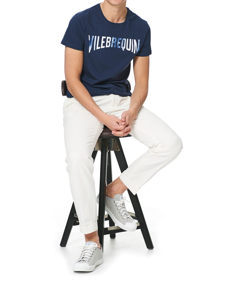 Heren | T-shirts | Vilebrequin | Thom T-shirt Bleu Marine