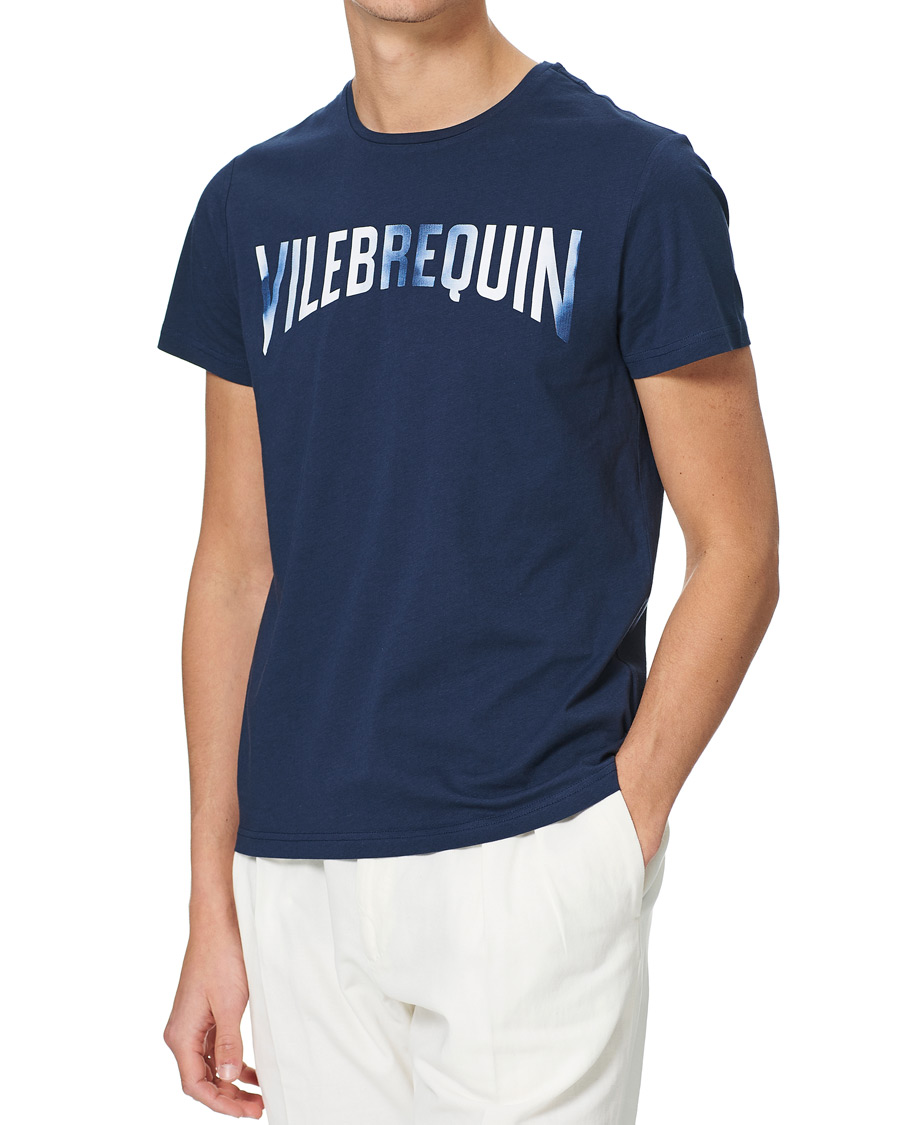 Heren | T-shirts | Vilebrequin | Thom T-shirt Bleu Marine