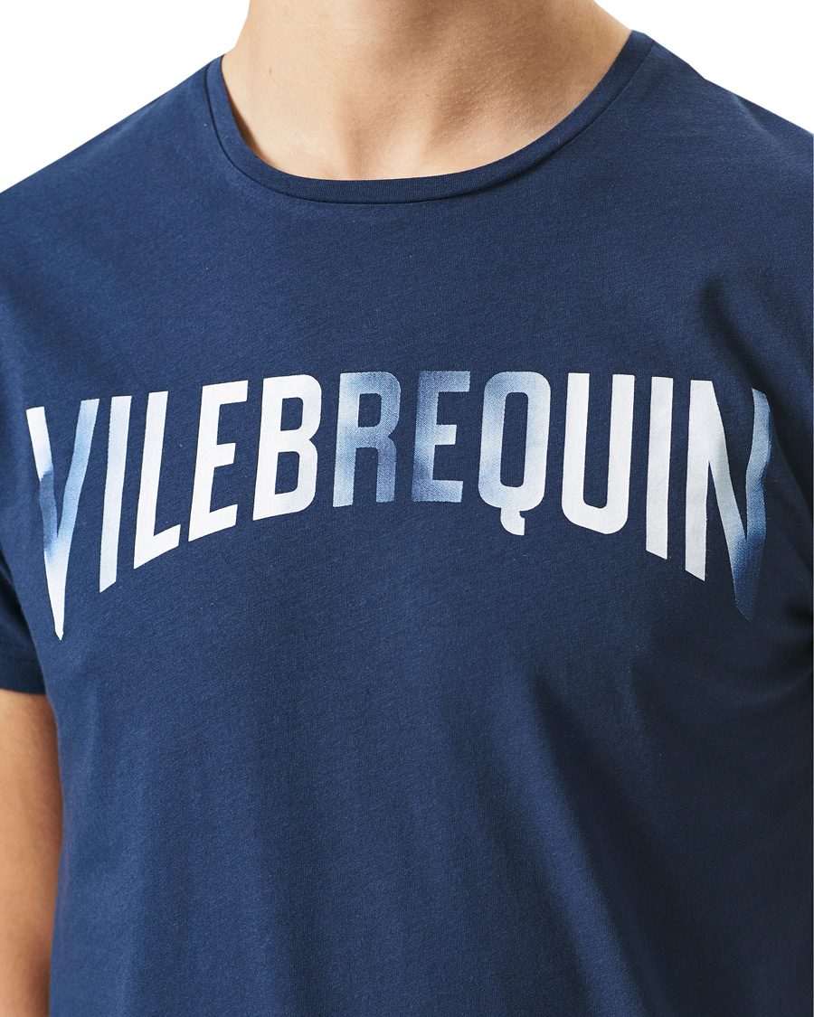 Heren | T-shirts | Vilebrequin | Thom T-shirt Bleu Marine