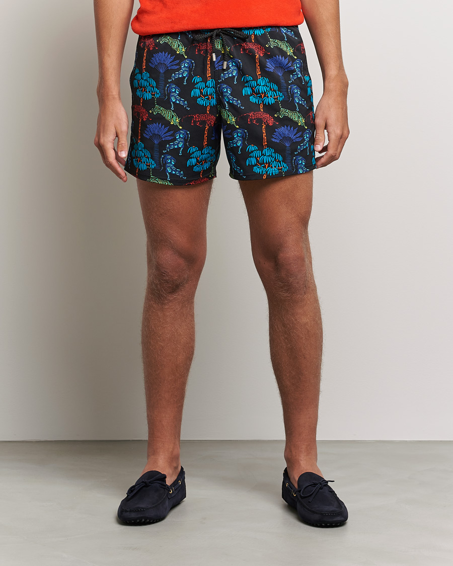 Heren | Zwembroek | Vilebrequin | Moorise Swim Shorts Noir
