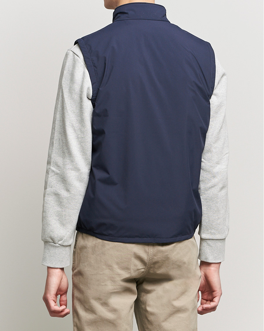 Heren | Jassen | Woolrich | Pacific Padded Vest Melton Blue