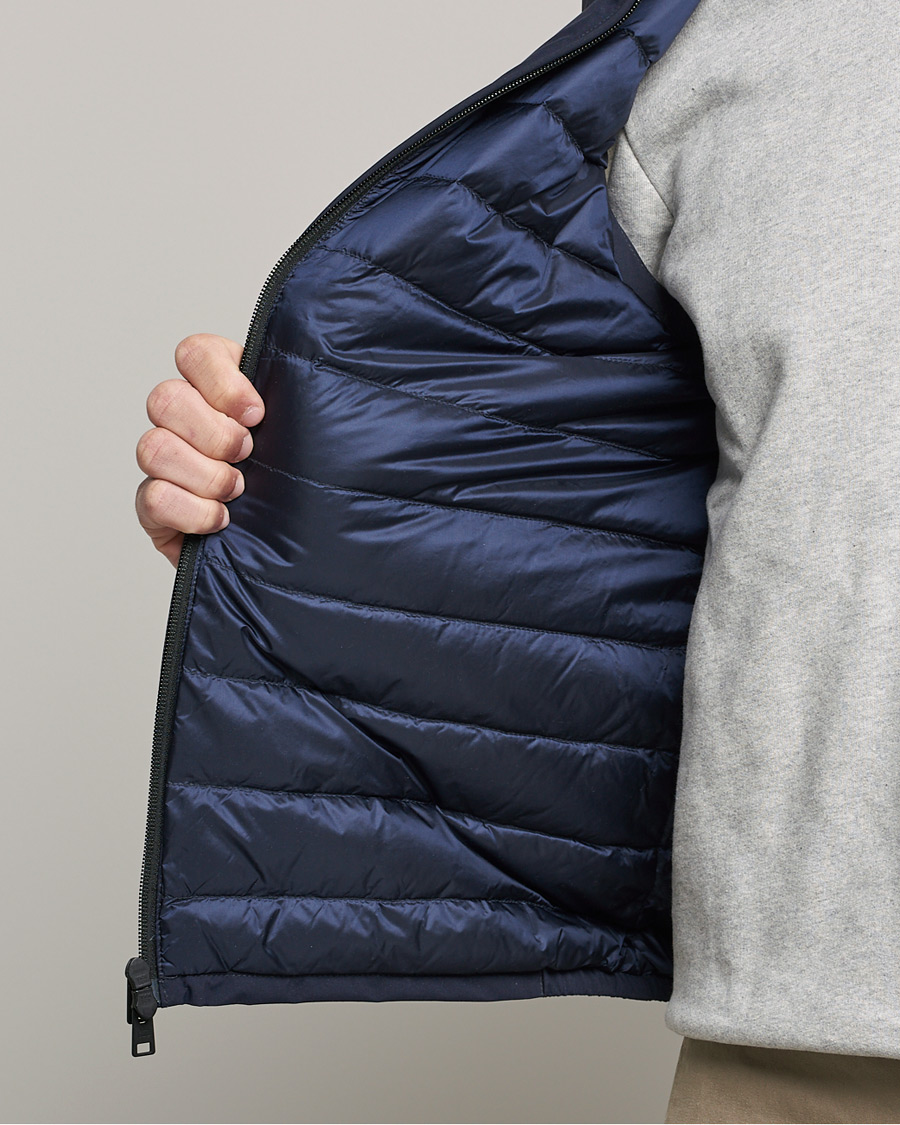 Heren | Jassen | Woolrich | Pacific Padded Vest Melton Blue