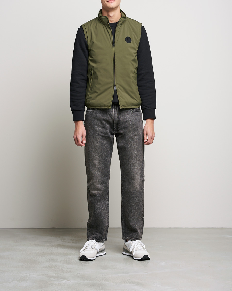 Heren | Jassen | Woolrich | Pacific Padded Vest Outdoor Green