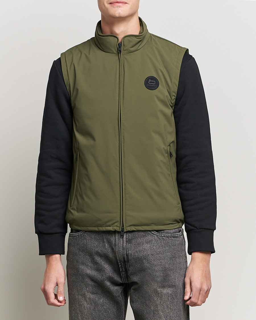 Heren | Jassen | Woolrich | Pacific Padded Vest Outdoor Green