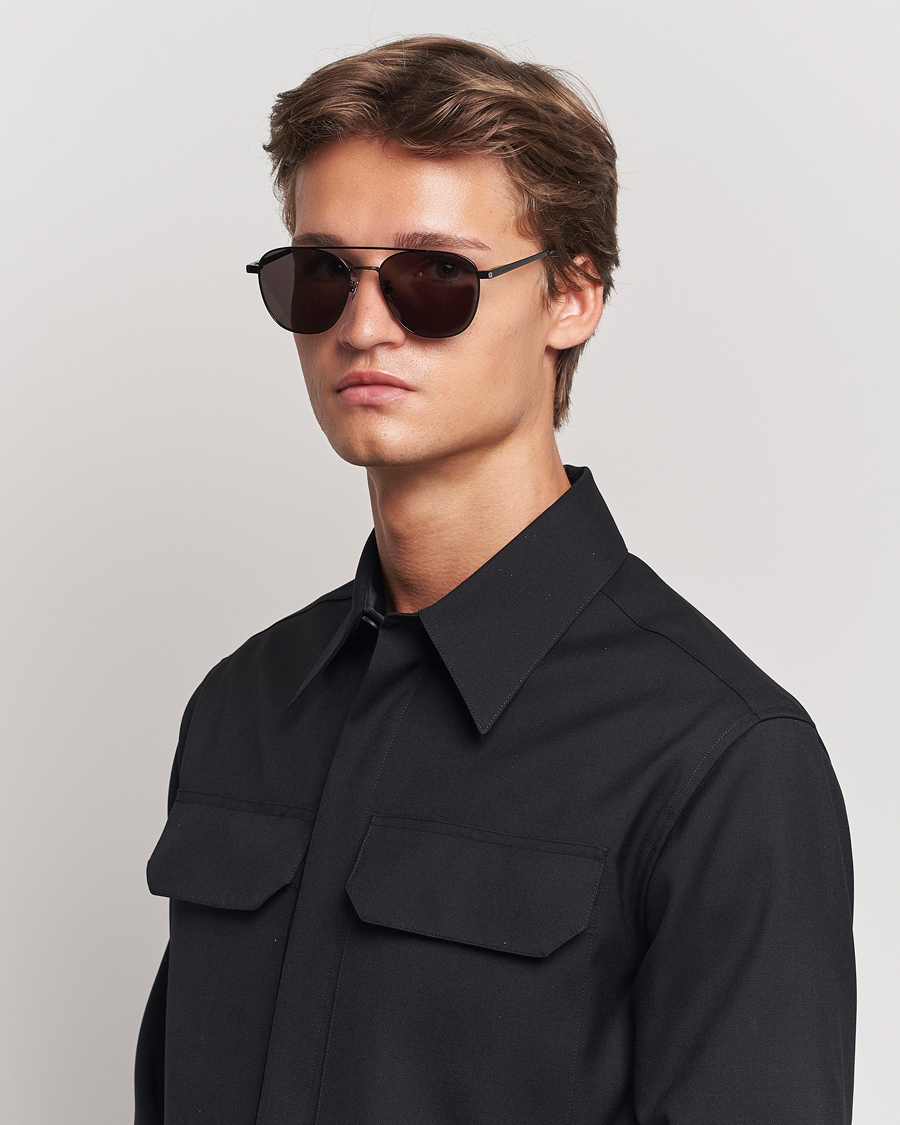 Heren | Saint Laurent SL 531 Sunglasses Black/Black | Saint Laurent | SL 531 Sunglasses Black/Black
