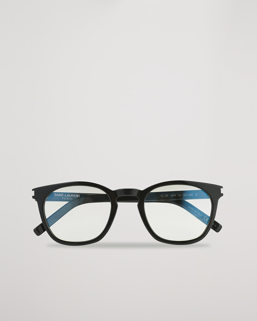 Heren | Zonnebrillen | Saint Laurent | SL28 Photochromic Sunglasses Black/Transparent