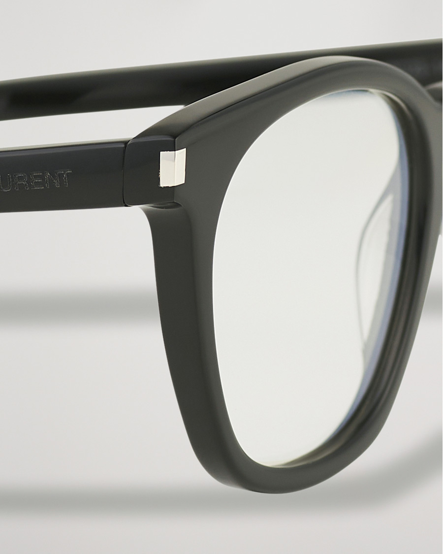 Heren | Zonnebrillen | Saint Laurent | SL28 Photochromic Sunglasses Black/Transparent