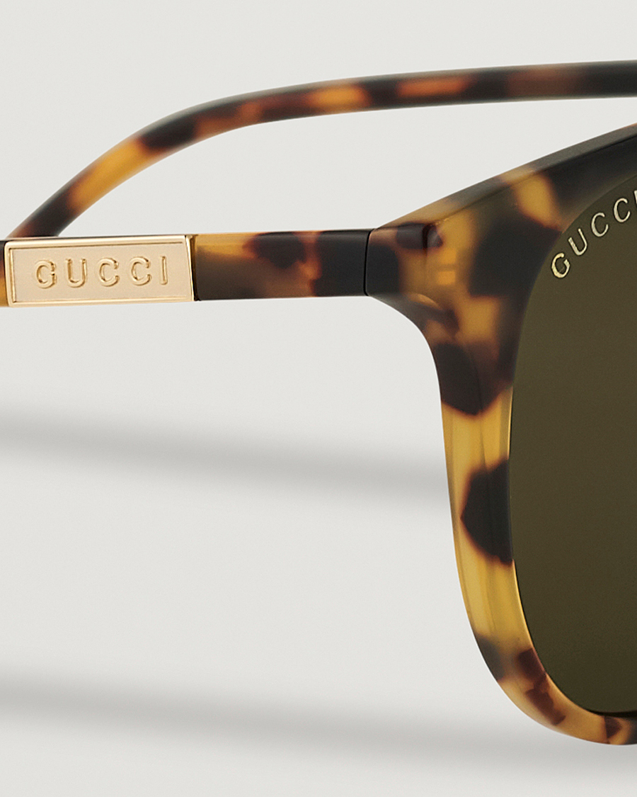 Heren |  | Gucci | GG1157S Sunglasses Havana/Green